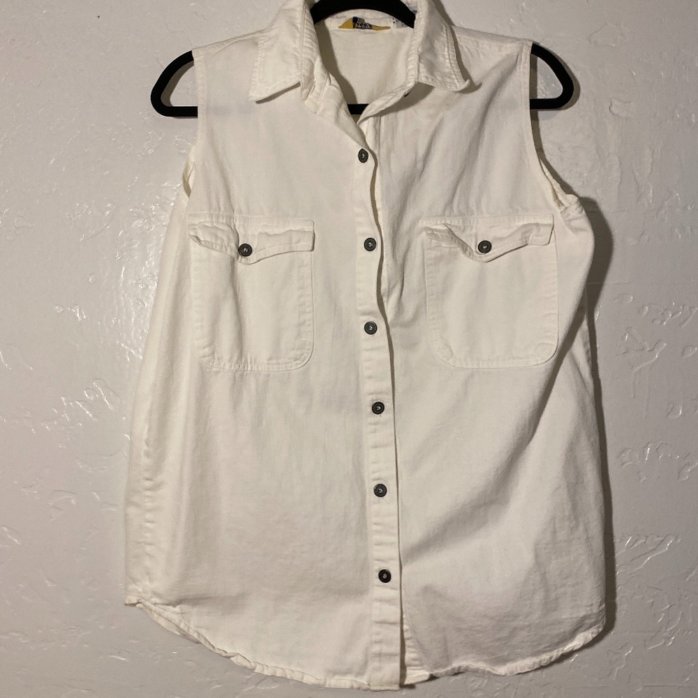 Northwest Blue denim men's shirt, size medium.